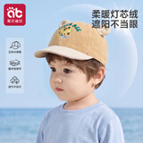 爱贝迪拉（AIBEDILA）儿童帽子灯芯绒棒球帽婴儿鸭舌帽透气帽子
