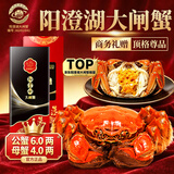 【礼券】湖塘烟雨 阳澄湖大闸蟹礼品卡螃蟹卡提货券中秋节送礼盒海鲜公6两母4两5对10只