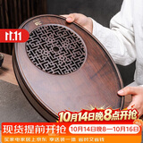 琦轩源茶盘家用现代简约沥水储水干泡台竹制功夫茶具茶海小型茶台托盘
