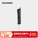 萨洛蒙（Salomon）男女款 户外运动轻量便携稳定徒步登山杖袋 CUSTOM QUIVER 黑色 C20931 均码