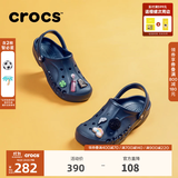 CROCS卡骆驰贝雅洞洞鞋轻便百搭男鞋一脚蹬洞洞鞋女拖鞋休闲鞋|10126 深蓝-410(含智必星) 41 /42(260mm)