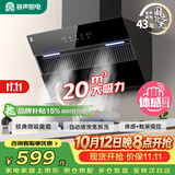 容声油烟机家用抽油烟机20立方大吸力侧吸式吸油烟机静音一级能效以旧换新CXW-288-Q9