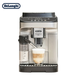 德龙（Delonghi）咖啡机 家用全自动咖啡机进口意式现磨自动奶泡卡布奇诺迷你奶缸E LattePlus EX:2【升级款】礼物