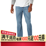 威格（Wrangler） 男士直筒牛仔裤 棉质舒适 弹力伸缩 81cmx76cm