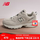 NEW BALANCENB官方秋季男女情侣通勤轻便缓震复古百搭休闲运动老爹鞋MR530SH 月光米 MR530SH 【建议拍小半码】 37.5 (脚长23cm尺码详询客服)