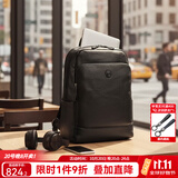 金利来（Goldlion）男士双肩包真皮高档背包商务通勤大容量旅行电脑包生日礼物送男友 头层牛皮