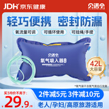贝诺宁医用氧气袋便携老人孕妇旅游制氧机储氧袋氧气吸入器42L送吸氧管