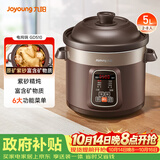 九阳（Joyoung）电炖锅电炖盅5L大容量紫砂预约电砂锅 多功能锅 智能定时精炖煮粥煲汤锅DG50Z-GD510