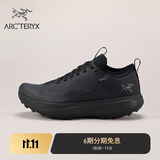 ARC'TERYX始祖鸟 SYLAN GTX 覆盖防水 男子 竞速山地跑鞋 Black/Black/黑色/黑色 43 UK9