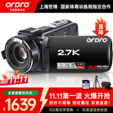 欧达（ORDRO）Z82摄像机高清直播摄影机数码DV便携录像机家用旅游vlog短视频小型随身 10倍光学变焦