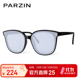 帕森（PARZIN）范丞丞同款黑超方框太阳镜男女UV400户外防晒驾驶墨镜礼物PZ91620
