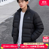 阿迪达斯（adidas）棉服男装 2026秋冬新款户外保暖运动服潮流时尚休闲加厚夹克外套 KF2710/黑色/立领 L