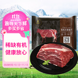天莱香牛新疆有机健康大块牛腩1斤 谷饲 可溯源烧烤食材清真【真原切】
