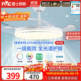 雷士（NVC）LED照明风扇灯吊扇灯餐厅1级能效智控42寸48瓦【JC集采】包安装