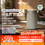 布鲁雅尔（Blueair）空气净化器除甲醛新房家用卧室除烟味异味净化机吸猫毛Blue Mini