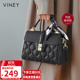 viney【陈紫函同款】牛皮手提包包女包斜挎妈妈包生日礼物大容量送老婆