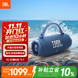 JBL CHARGE6 音乐冲击波六代 便携蓝牙音箱 户外防尘防水音响 独立高音单元 生日礼物 海军蓝