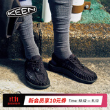 KEEN官方 UNEEK 男子凉鞋户外防滑简约雨天通勤潮款钓鱼溯溪鞋 黑色/黑色-1014097 41