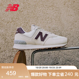 NEW BALANCE女鞋复古秋季轻便耐磨百搭休闲运动慢跑鞋574系列WL574RCF 36.5