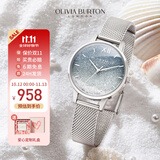 OLIVIA BURTON手表女表ob自营满天星欧美表钢轻奢时尚生日礼物送女友OB16US59