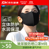 海氏海诺防晒口罩 高颜值防紫外线女玻尿酸口罩夏季薄款防晒面罩医美术后m