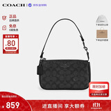 蔻驰（COACH）【品牌直供】女包Nolita麻将包单肩腋下包CW426炭黑色生日礼物