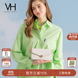 VANESSA HOGAN VH女包山茶花信封包轻奢老花链条小包单肩斜挎包生日礼物送女友