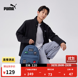 彪马（PUMA）户外旅行轻便大容量双肩背包男女运动学生书包079194 深蓝色-02 OSFA/均码