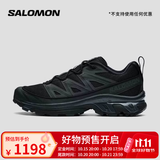 萨洛蒙（Salomon）男女款 城市轻户外舒适透气潮流穿搭日常休闲运动鞋 XT-6 EXPANSE 黑色 417413 43 (UK9丨 43 1/ 3)
