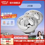 欧普照明（OPPLE）浴霸取暖灯泡官方原装防爆膜灯暖275W中间照明浴霸灯泡卫生间浴室 【浴霸取暖银泡】2只装