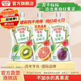 亨氏超金果泥78g宝宝辅食婴幼儿营养西梅水果泥多口味6个月以上食用 果泥 78g*3袋 口味随机