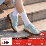 彪马（PUMA）经典复古网球板鞋男女款秋冬运动休闲鞋SMASH 392336 海洋玻璃色-暖白-22 38