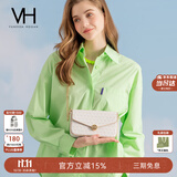 VANESSA HOGAN VH女包山茶花信封包轻奢老花链条小包单肩斜挎包生日礼物送女友