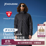 Houdini胡丁尼Dunfri Guide邓菲向导男户外冬金标P棉保暖棉服 True Black（纯净黑、黑色） 亚版 M 身高170-180CM体重70-85kg