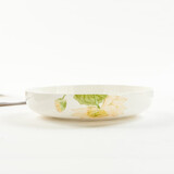 金岚玉唐山骨瓷直边深盘窝盘套装深汤盘植物花卉瓷盘子