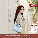 纽芝兰（NUCELLE）Angelababy同款织趣编织包女2026新通勤女士单肩托特包生日礼物