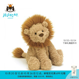 Jellycat波浪毛狮子动物毛绒玩偶公仔安抚潮玩娃娃送礼生日新婚礼物 波浪毛狮子 Medium
