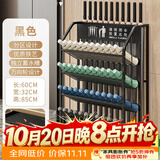 蜗家雨伞收纳架雨伞桶公司教室酒店大堂商用门口放雨伞架置物架黑大