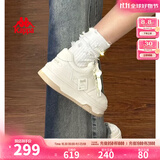 Kappa卡帕女鞋百搭板鞋女2025冬季新款户外休闲鞋厚底增高小白鞋子女 经典白 37