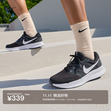 耐克男子公路跑步鞋透气缓震支撑耐穿NIKE RUN SWIFT 3 DR2695 002黑/白色/暗烟灰 40
