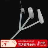 洛克兄弟（ROCKBROS） 自行车打气筒气针美法嘴转换接头多功能便携式篮球气球床垫充气转换嘴配件 三合一转换嘴