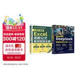 数据效率手册：Excel函数公式精解+DeepSeek智能分析实战（套装，共2册）Excel+AI双核驱动数据处理效率提升，从Excel函数与公式应用大全到DeepSeek数据处理与分析