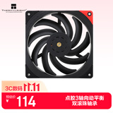 利民（thermalright）TL-B14B EXTREM 14CM 性能级风压扇2000转速PWM 双滚珠轴承 三次元动平衡