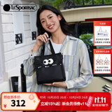 LeSportsac乐播诗新款大眼睛斜挎单肩手提包通勤包包女包生日礼物 经典黑