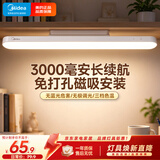 美的（Midea）LED台灯学习专用书桌磁吸灯酷毙灯宿舍床头吸附家用充电灯 7W