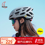MOONMIPS骑行头盔自行车轻量气动安全帽公路车山地车男女装备 M码