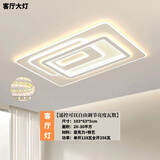 中山灯具2026新款厂家直销现代简约客厅吸顶灯卧室灯成套灯具 【主客厅大灯】103*63cm送遥控
