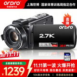 欧达（ORDRO）Z82摄像机高清专业直播录像机数码摄像机便携手持DV 10倍光学变焦 120倍智能变焦 vlog短视频