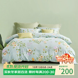 百丽丝床上四件套纯棉100%全棉四件套床品被套床单套件1.5m床