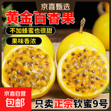 京喜加广西 黄金百香果钦蜜9号现摘新鲜水果白香果青果发货 小果实惠 20粒【小果-单果30-45g】
